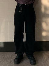 Algodon Curved Cotton Pants
