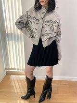 Rage Toggle Nordic Knit Cardigan