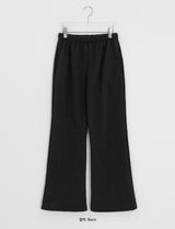 26SS★ [BAONHAUS] Kathleen Banding Semi-Bootcut Pants