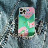[MADE] flora phone case (jelly hard)