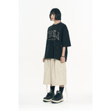 Damage Camo Patch Short Sleeve - Black