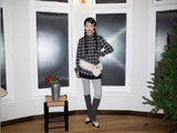 TOGGLE FUR BELT (IVORY)