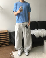 Barel Two Tuck Denim Pants
