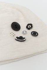 (W) Betty Button Beanie