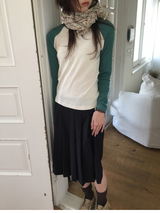 YWD PLEATS SKIRT (2color)