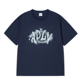 25SS ADLV ユニバースロゴショートスリーブTシャツ ダークネイビー
