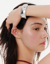 26SS★ Champagne Full Moon (W) Wide Chunky Bangle