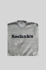 "RECHNICS" CREW NECK SWEAT(H,GRAY)