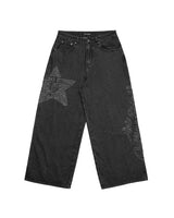 DCxRS シェリフパッチデニムパンツ Black