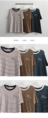 Ronto Dangara color boxy fit short sleeve