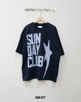 サンディプリンティングショートスリーブTシャツ