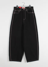 COLOR STITCH WIDE PANTS