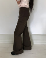 Raeon Back Pocket Bootcut Pants