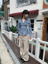 ベーシックワイドパンツ (5C)