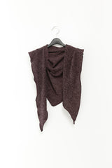 melange triangle scarf(4colors)