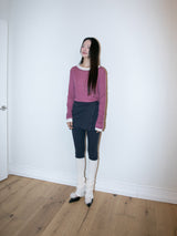 LONG LEGGINGS & SKIRT (NAVY)