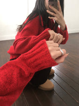 ホリデーVネックセーター