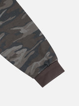 CAMO ONE SHOULDER T-SHIRT