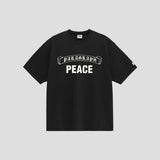 ピースTシャツ - BLACK
