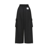 LARGIO CARGO WIDE SWEAT PANTS (3COLOR)
