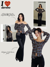 black jeans bootcut denim pants