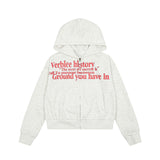 Verblee History Hoodie Zip-Up 232818240