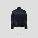 Sculp Crop Western Denim Jacket (No.848)