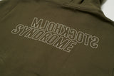 REVERSE ZIP HOODIE - KHAKI
