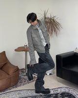 Colden fade washing denim pants
