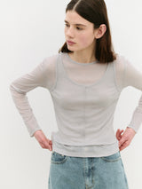 NUBASIC テンセルTシャツセット グレー