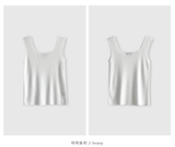 Kes Square Neck Wool Sleeveless Knit / 5 colors