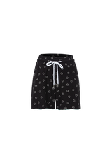 smile shorts black