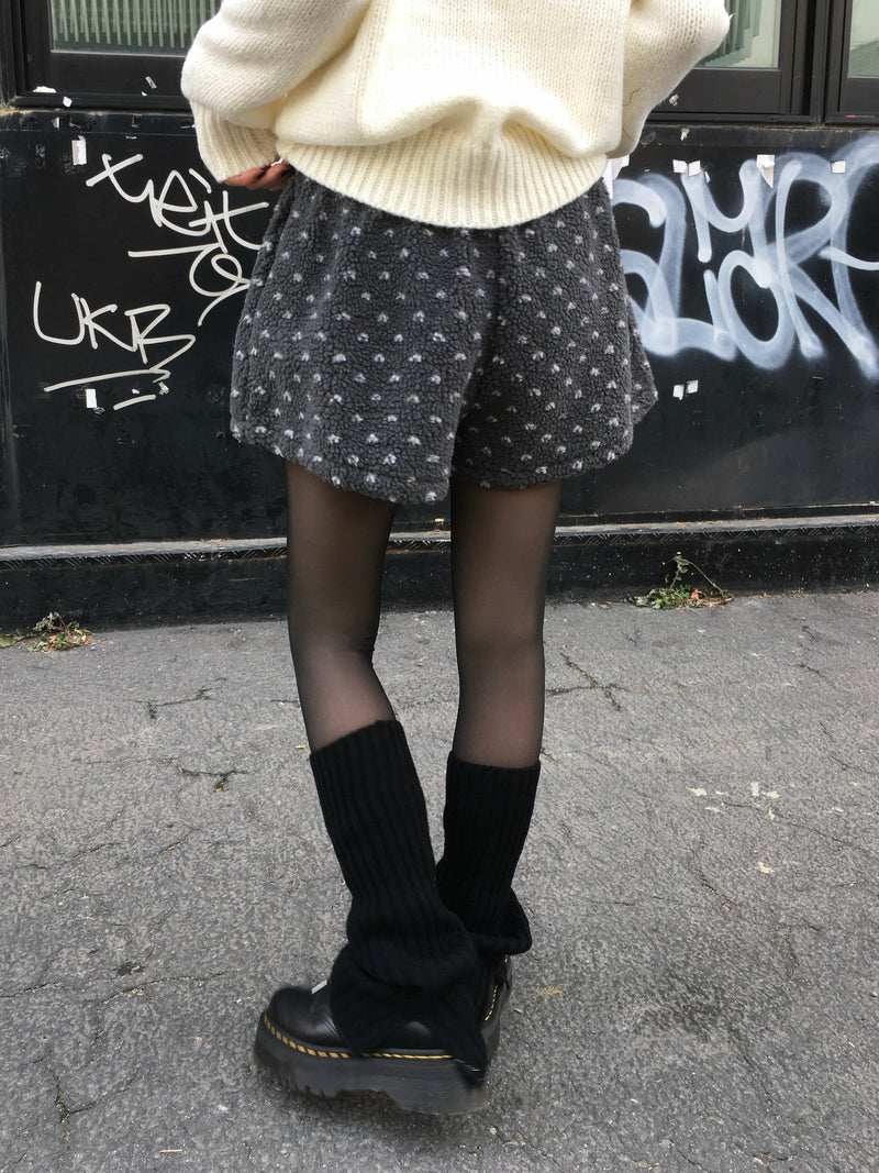 Marshmallow Dot Poggle Shorts (3c)