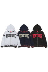 VENTIQUE VTQ 起毛フード付きジップアップ 3カラー