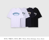 ドローブロークリンオーバーサイズショートスリーブTシャツ/ 4 カラーズ