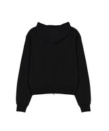 ミッドナイトホースグラフィック ジップパーカー_Black