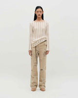 Loose Gauge Knit _ IVORY