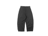 Soven Curved Balloon Cotton Wide Pants