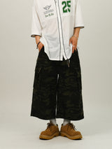 ME CAMOU BERMUDA CARGO PANTS