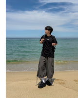 Shuren Shirring Cargo Bermuda Pants
