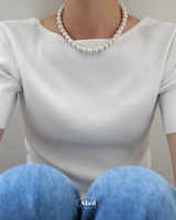 Cream Pearl Necklace