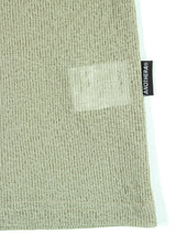 SEETHROUGH BUTTON SLEEVELESS_Khaki