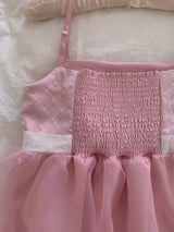 [by LILLOVE] étoile pink mini dress