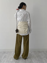 Raccoon V-neck loose-fit knit