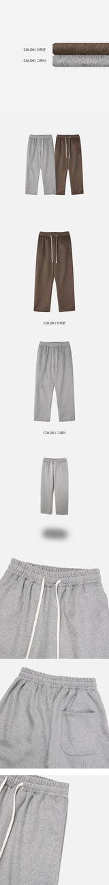 [F/W] Mohair wool banding pants(2color)