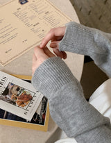#AR Pendant Wool Raglan Knit Cardigan (8color)