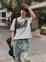 ピープルフォトグラフィック半袖Tシャツ
