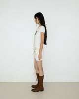 [MADE] One Shoulder Ribbon T-shirt 002
