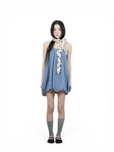 JELLYFISH BUBBLE DRESS (BLUE)