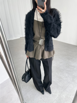 balloon strap blouse